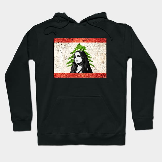 Fairuz beirut Hoodie by Beirout